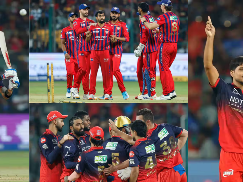 RCB vs LSG: कोहली की क्लास और रासिख डार की घातक गेंदबाज़ी, बेंगलुरु ने 5 विकेट से जीता मैच