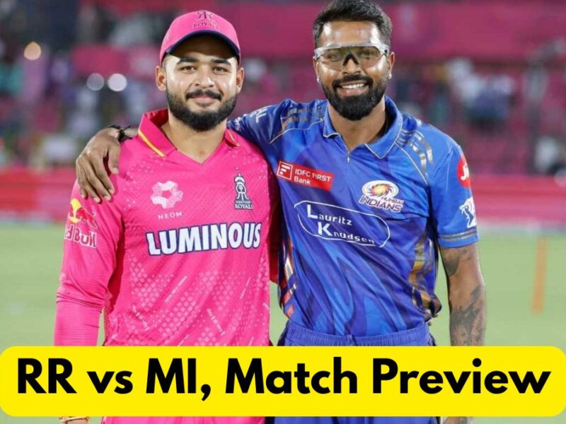 RR vs MI, Match Preview: From Playing XI to Pitch Report—All the Details in One Place