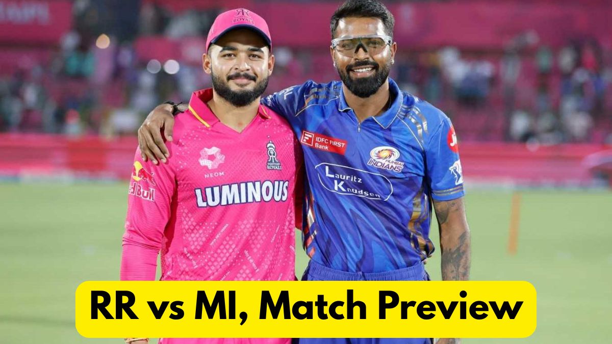RR vs MI, Match Preview: From Playing XI to Pitch Report—All the Details in One Place