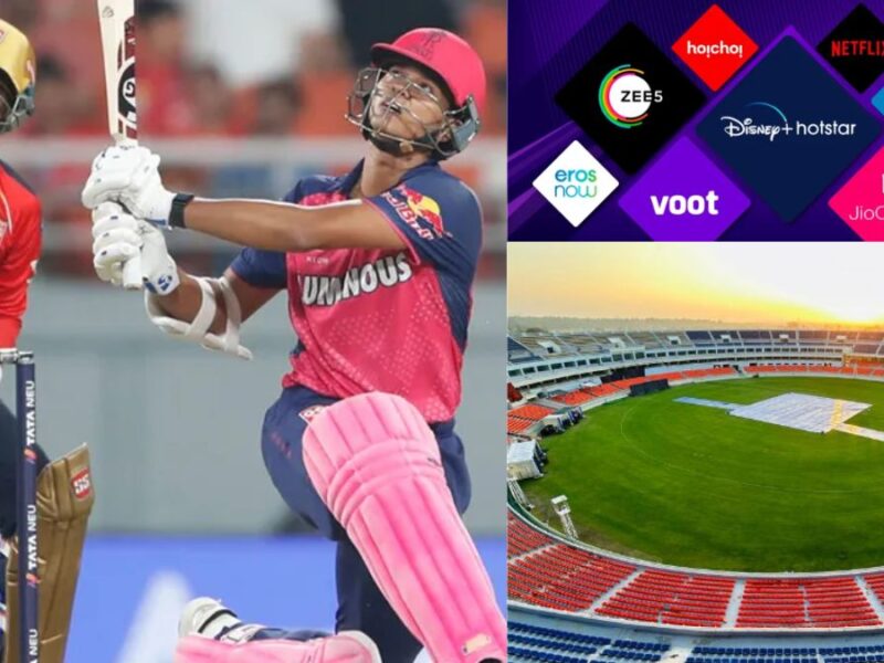 PBKS vs RR LIVE Streaming: Which Channel? Which App? Here's the Complete Guide.