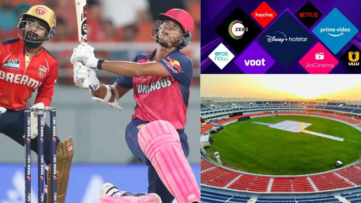 PBKS vs RR LIVE Streaming: Which Channel? Which App? Here's the Complete Guide.