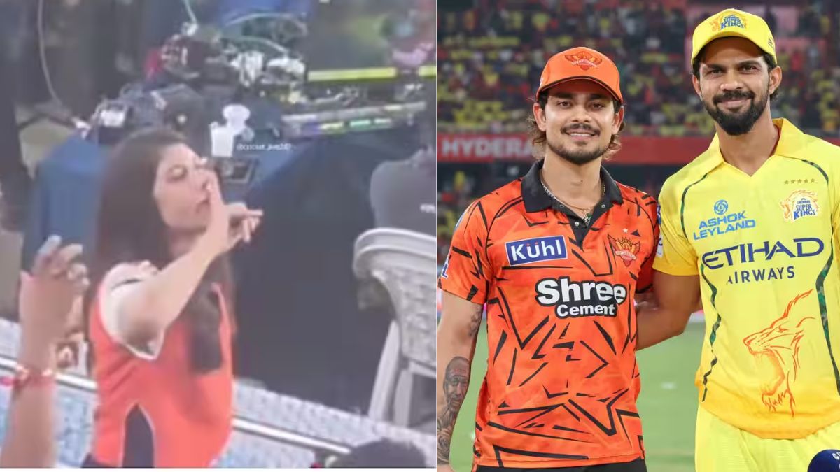 VIDEO: Kavya Maran spotted showing aggression after the win against CSK! SRH owner's celebration trends on the internet.