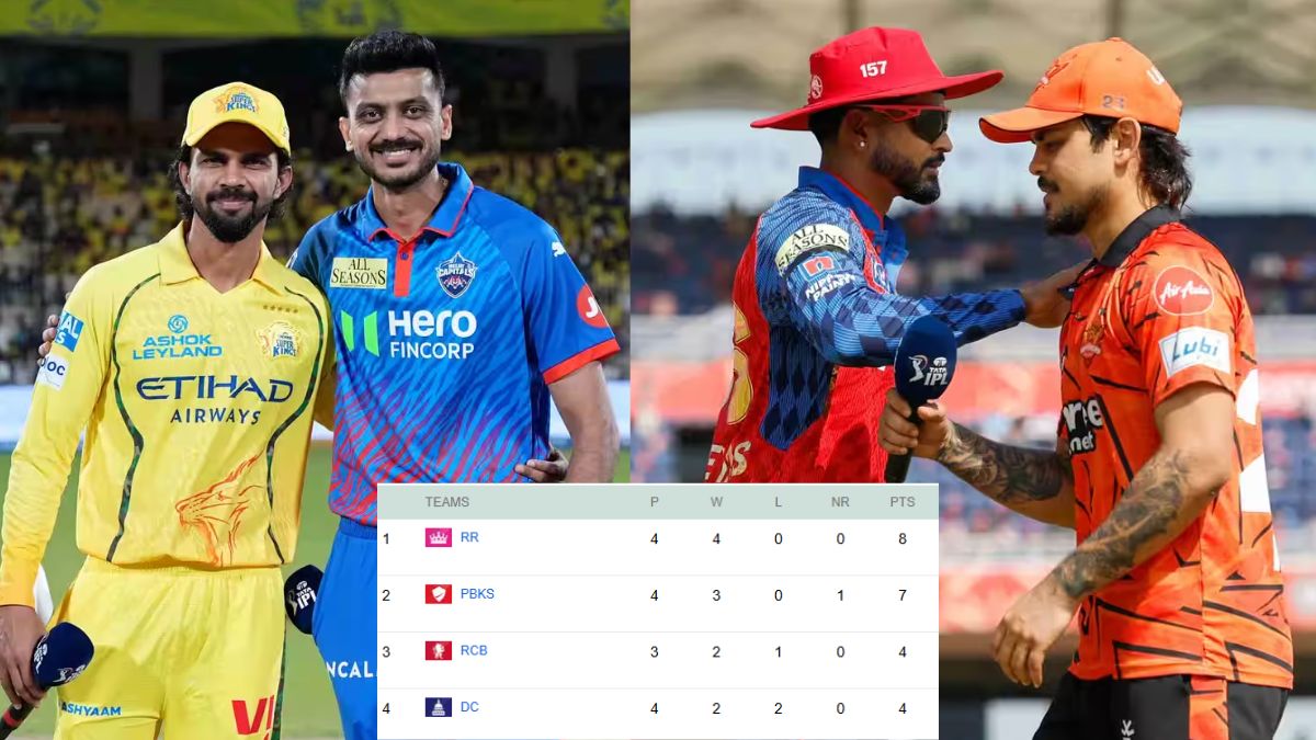 Saturday's Double Header Reshapes the IPL 2026 Points Table: CSK and PBKS Triumph; Playoff Spots Secured for These 4 Teams.