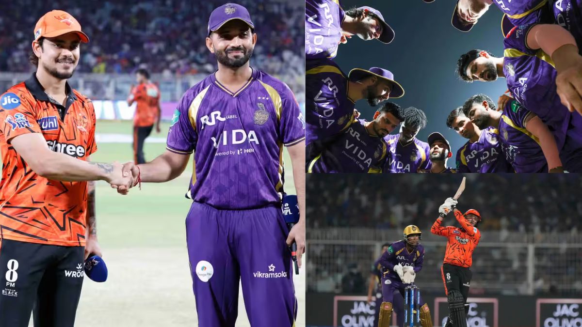 Rahane's 200, Abhishek Sharma's 100: An Explosive Showdown in the KKR vs SRH Match, Setting Several Historic Records
