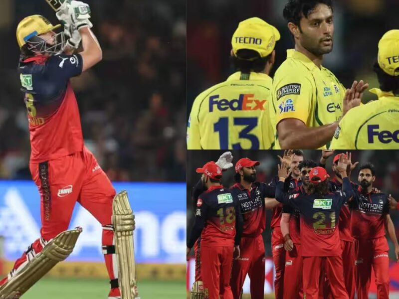 Records Tumble: RCB vs CSK Match Witnesses History; Bhuvi and David Emerge as Heroes.