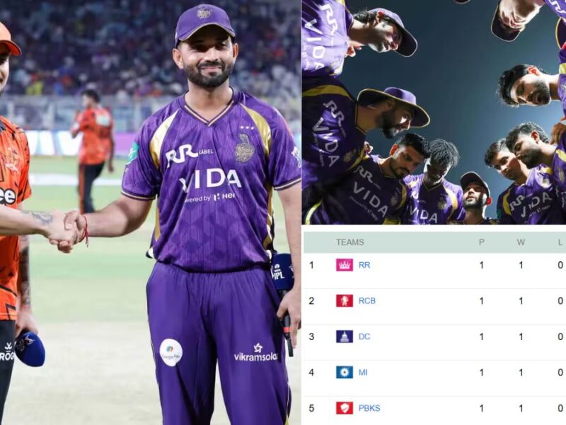 IPL 2026 Points Table: KKR's Playoff Worries Mount; SRH Left Scratching Their Heads Despite a Win; These Teams Feature in the Top 5.