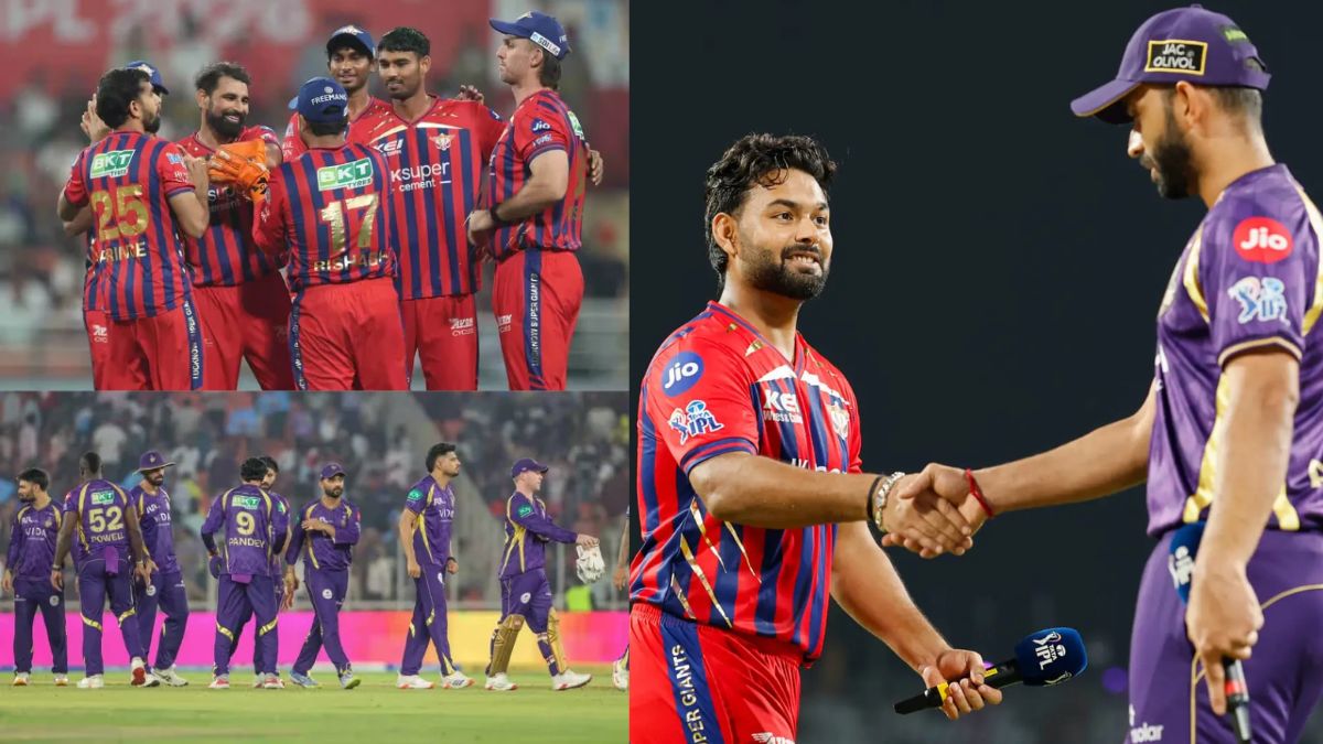 LSG vs KKR Playing XI + Impact Player: Complete Details in One Click—Find Out Who's Playing and Who's Out!
