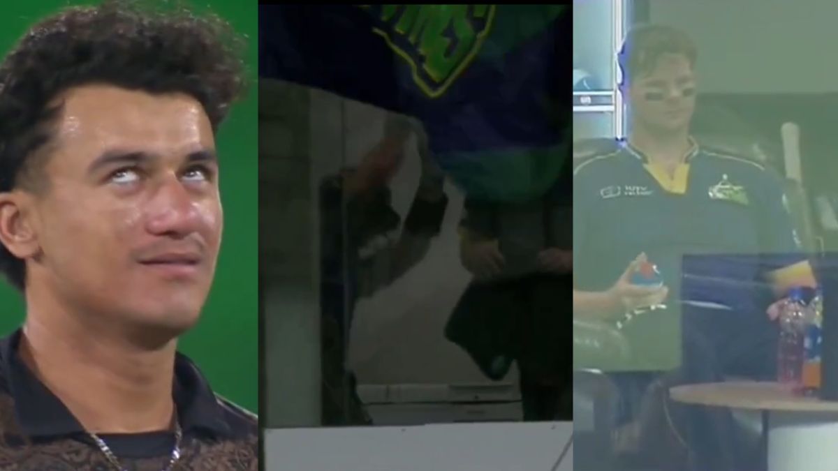 Steve Smith Out of Control: Loses Temper Immediately After Dismissal; Throws Bat in Dressing Room—Angry Outburst Video Goes Viral