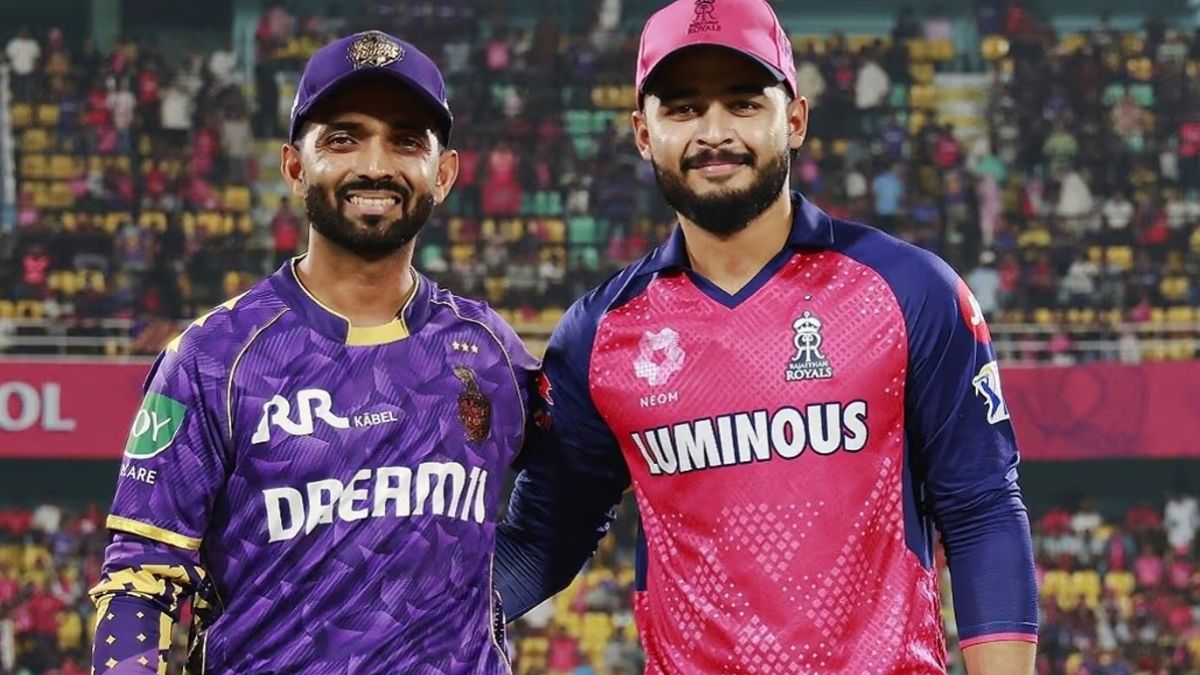 KKR and RR are set to clash on April 19.