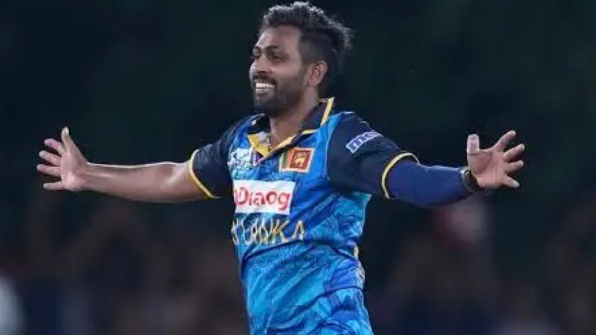 Nuwan Thushara making rounds of the court.