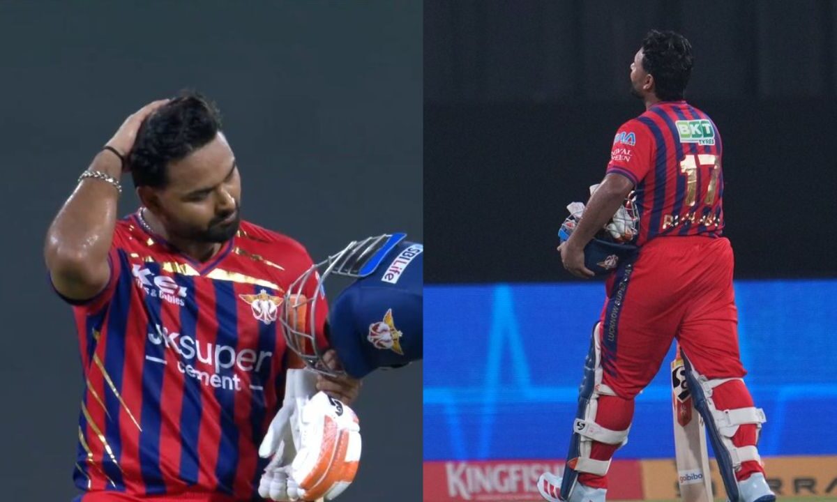 LSG vs DC: Rishabh Pant पहले ही मैच में हुए बुरी किस्मत का शिकार, बिना गलती के ही जाना पड़ा पवेलियन; वायरल हुआ वीडियो