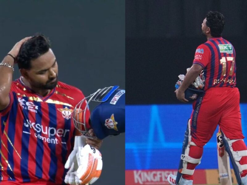 LSG vs DC: Rishabh Pant पहले ही मैच में हुए बुरी किस्मत का शिकार, बिना गलती के ही जाना पड़ा पवेलियन; वायरल हुआ वीडियो