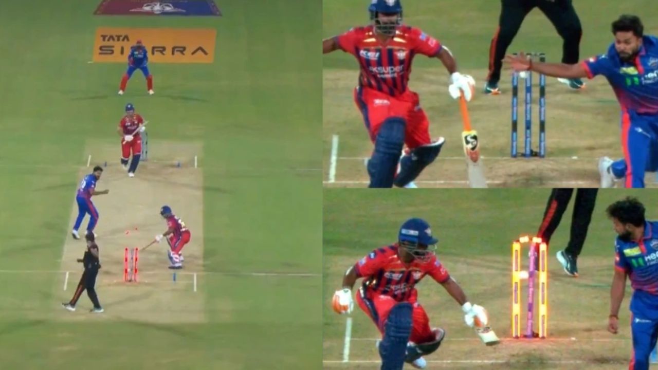 LSG vs DC: Rishabh Pant पहले ही मैच में हुए बुरी किस्मत का शिकार, बिना गलती के ही जाना पड़ा पवेलियन; वायरल हुआ वीडियो