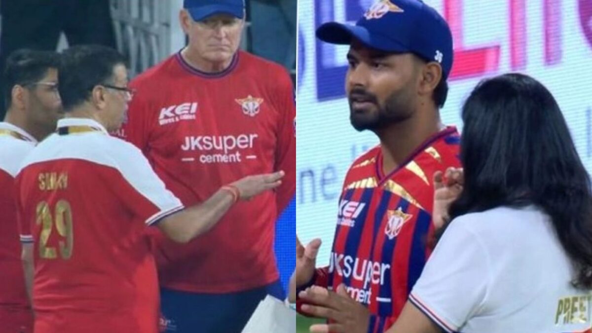 मैदान पर भड़के संजीव गोयनका! Rishabh Pant को सबके सामने लगाई फटकार, VIDEO हुआ वायरल