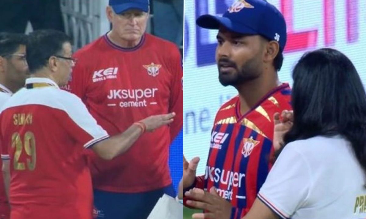 मैदान पर भड़के संजीव गोयनका! Rishabh Pant को सबके सामने लगाई फटकार, VIDEO हुआ वायरल