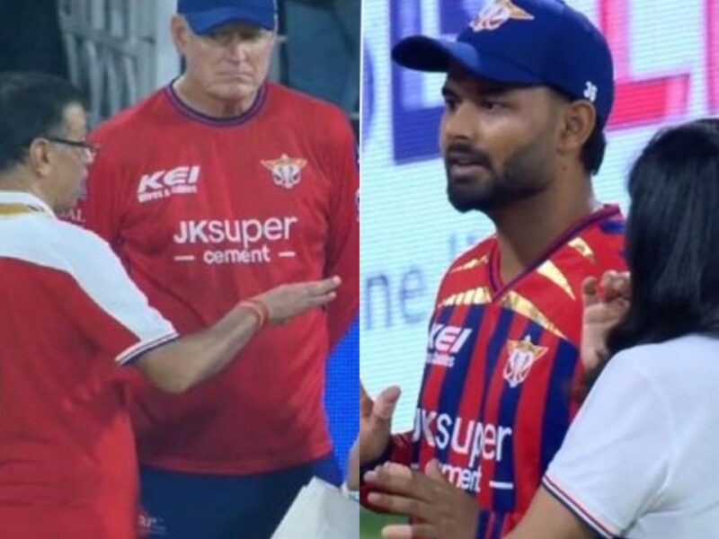 मैदान पर भड़के संजीव गोयनका! Rishabh Pant को सबके सामने लगाई फटकार, VIDEO हुआ वायरल