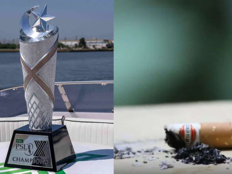 क्रिकेट मैदान बना स्मोकिंग जोन! PSL में नियमों की उड़ी धज्जियां, LIVE मैच के दौरान सिगरेट पीते हुए VIDEO वायरल