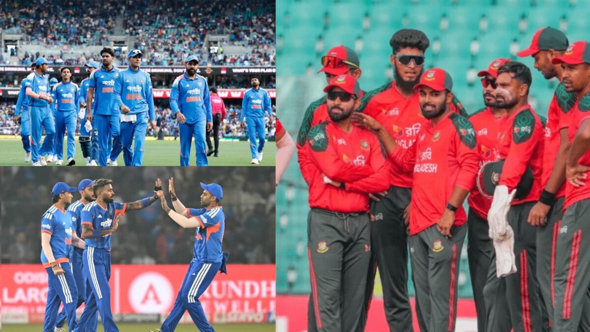 IND vs BAN सीरीज कंफर्म! जानें कब और कहाँ होंगे 3 ODI और 3 T20 मुकाबले