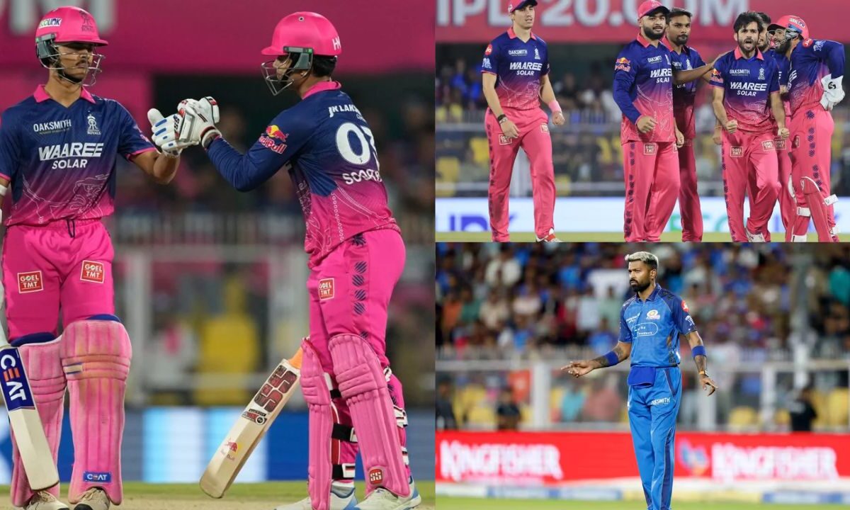 RR vs MI: जायसवाल-सूर्यवंशी के तूफानी में उड़ी मुंबई, राजस्थान ने लगाई जीत की हैट्रिक; गुवाहाटी में फिर किया जोरदार प्रदर्शन