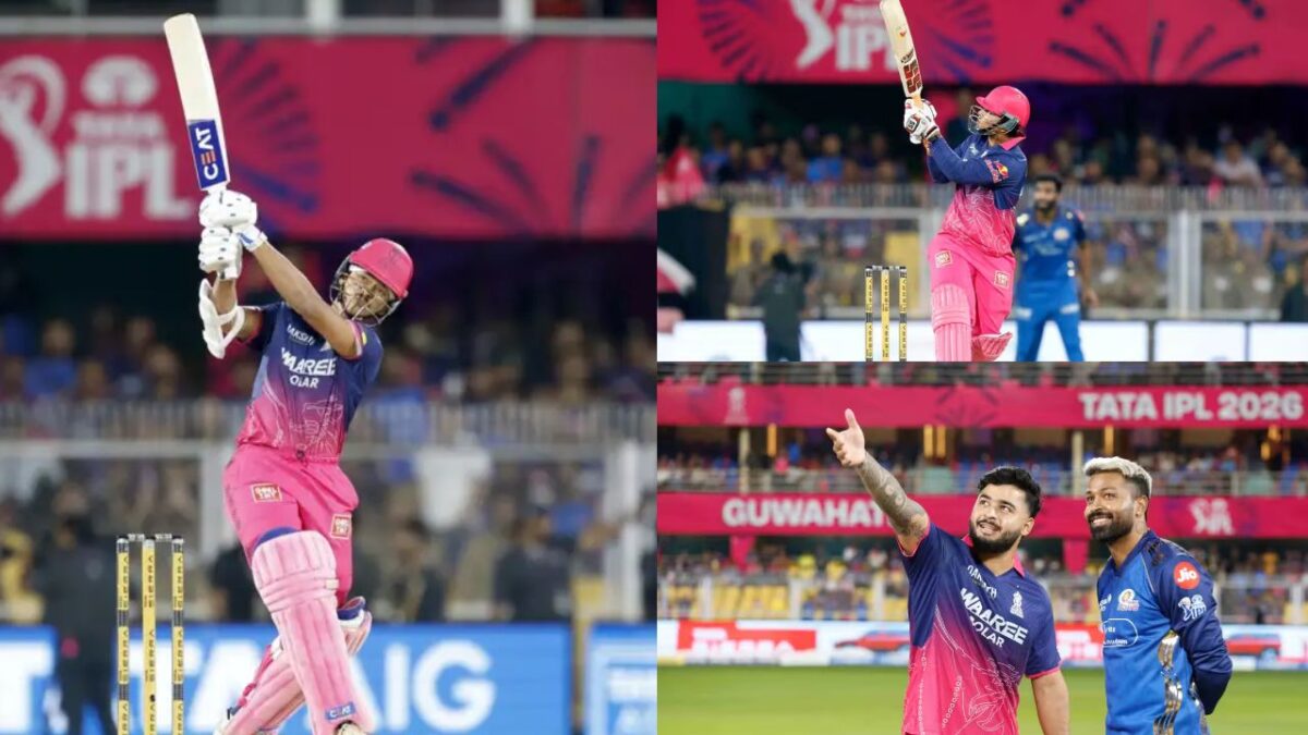 जायसवाल का स्पेशल 100, सूर्यवंशी ने भी तोड़ा पंत का रिकॉर्ड; RR vs MI मुकाबले में हुई Records की बारिश