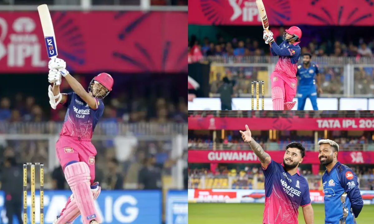 जायसवाल का स्पेशल 100, सूर्यवंशी ने भी तोड़ा पंत का रिकॉर्ड; RR vs MI मुकाबले में हुई Records की बारिश