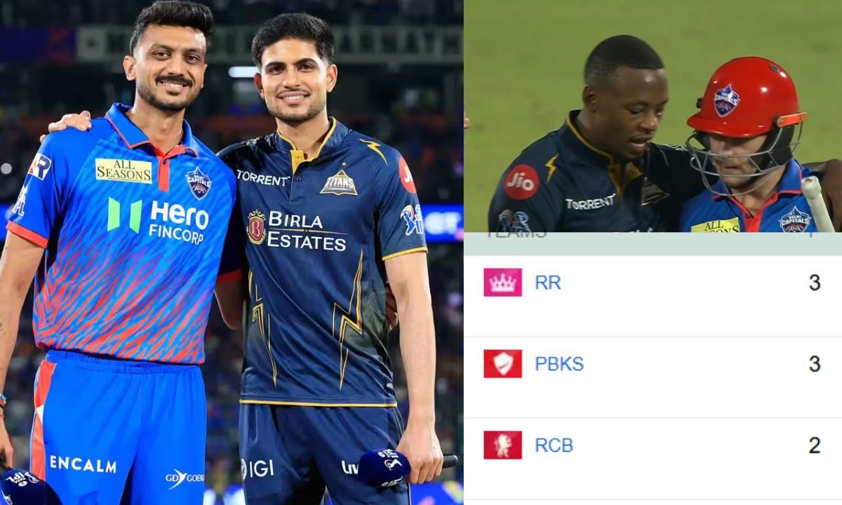 DC vs GT मैच के बाद IPL 2026 Points Table का ताजा हाल, दिल्ली ने गंवाया पहले स्थान पर आने का मौका, गुजरात को हुआ जबरदस्त फायदा