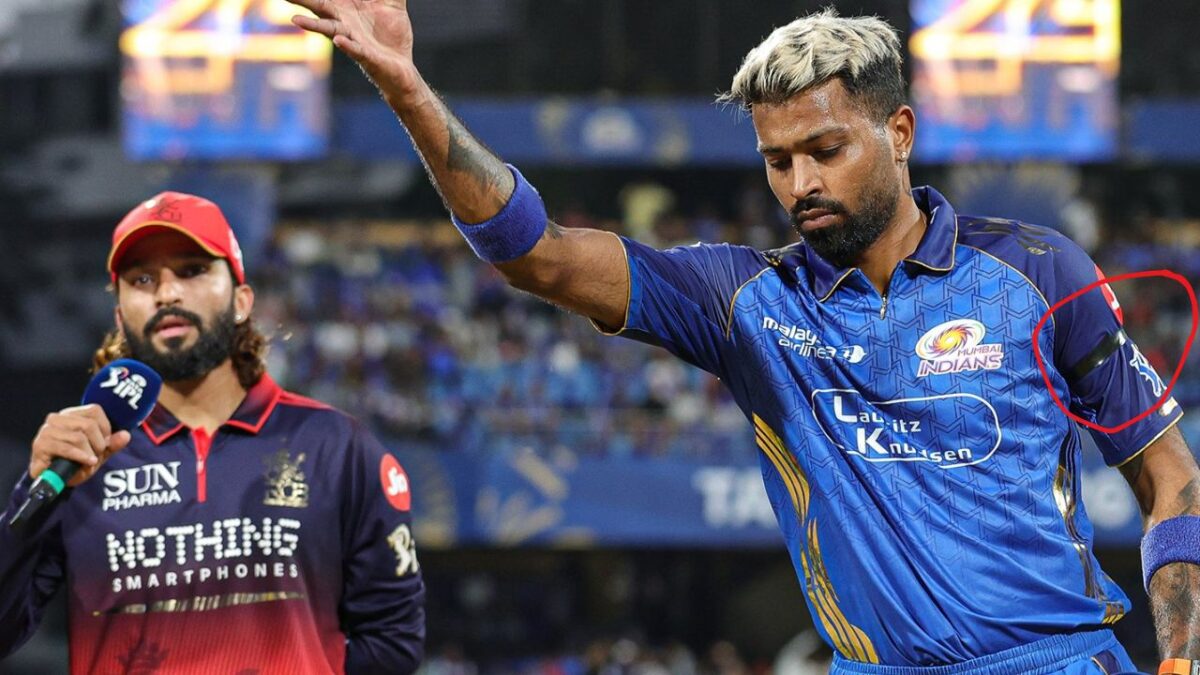 IPL 2026: MI vs RCB मैच में खिलाड़ियों ने बांह पर काली पट्टी क्यों है पहनी? जानिए बड़ी वजह