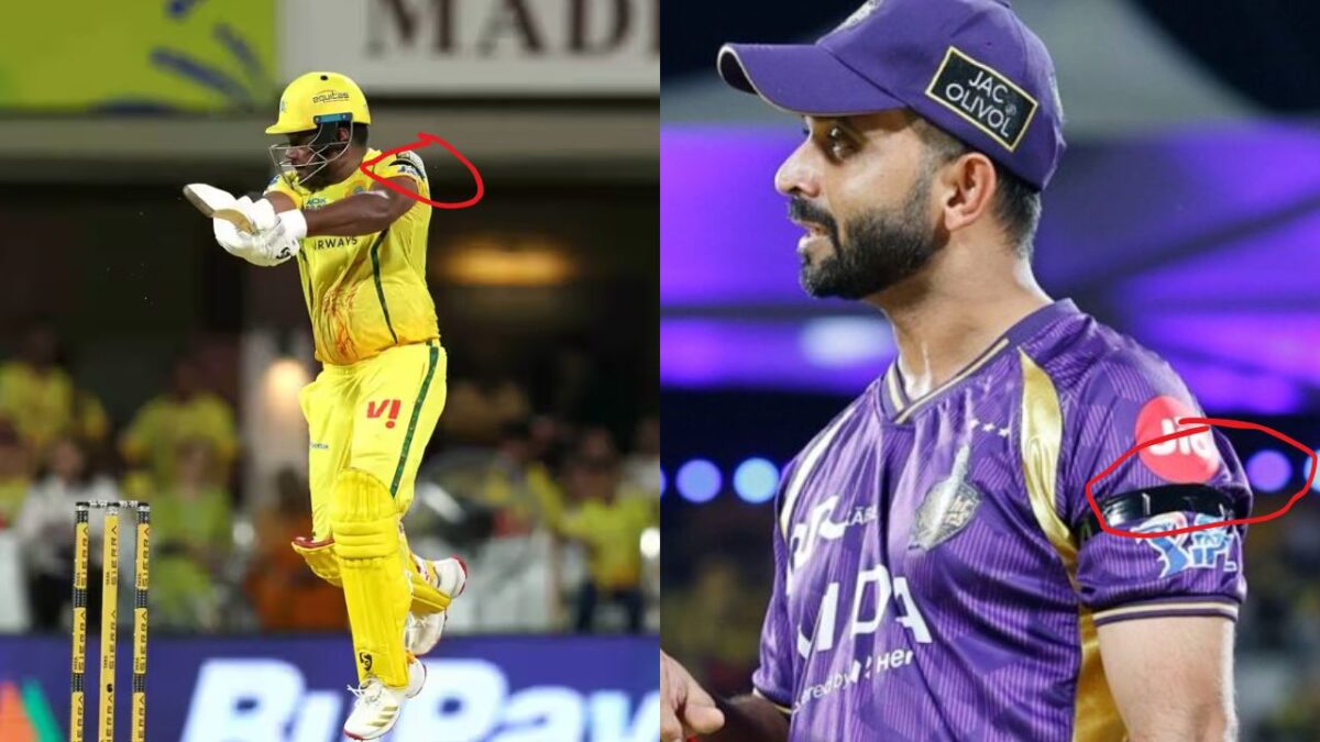 CSK vs KKR मैच में बांह पर काली पट्टी बांधकर क्यों उतरे हैं खिलाड़ी? जानें बड़ी वजह