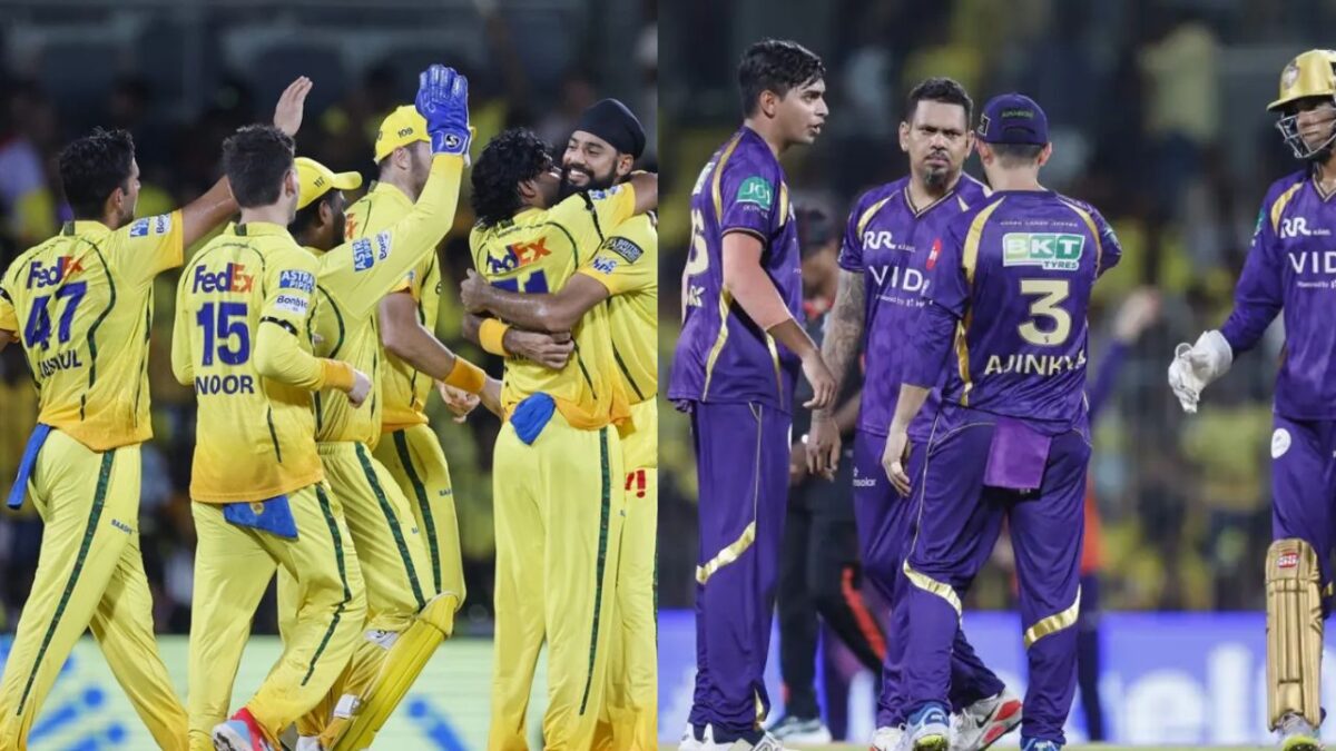 CSK vs KKR मैच में बने 14 Records, नूर अहमद सबसे तेज 50 वाली लिस्ट में हुए शामिल, कोलकाता के नाम चौथी हार से शर्मनाक रिकॉर्ड