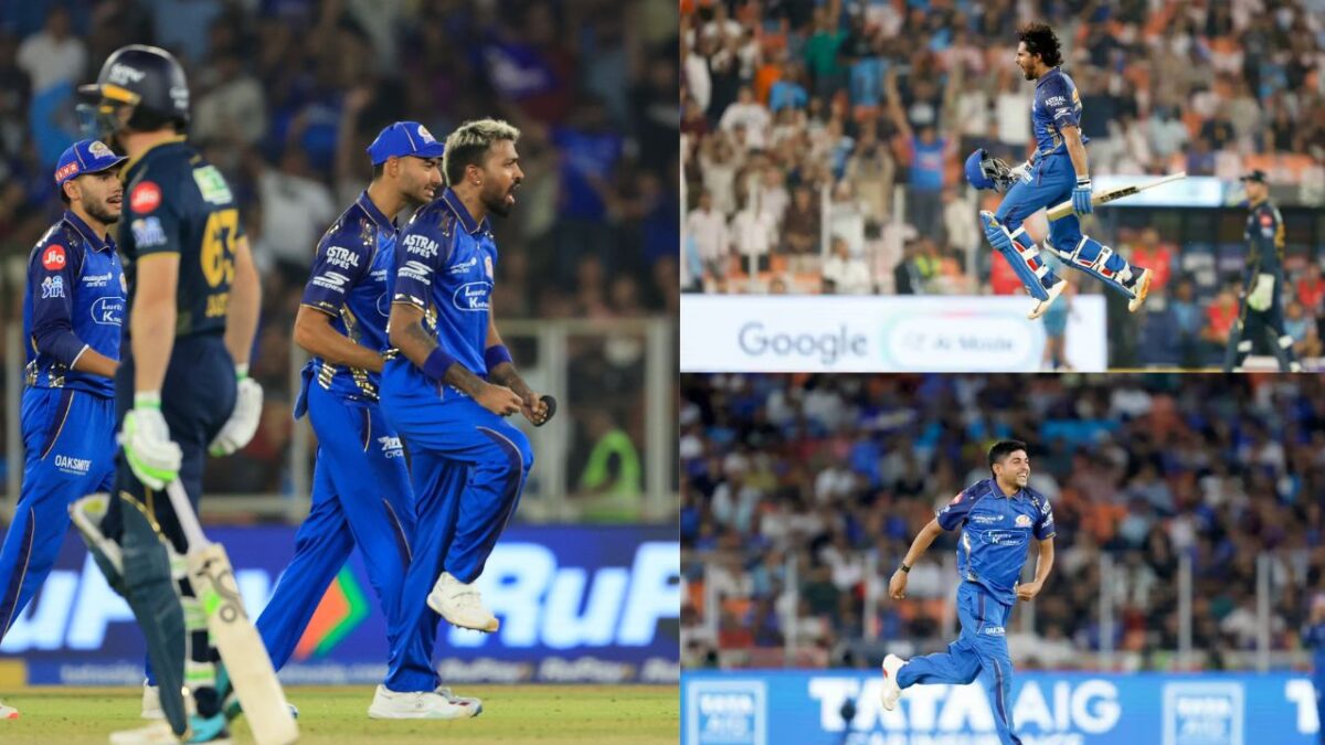 GT vs MI: मुंबई ने गुजरात को 99 रनों से हराया, अहमबाद में 12 साल का सूखा किया खत्म, तिलक के तूफानी शतक के बाद अश्वनी का कहर