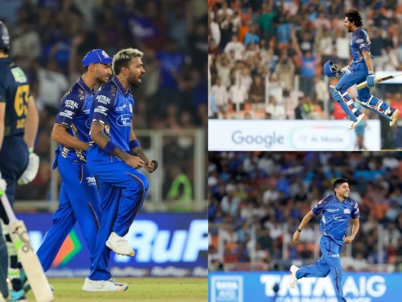 GT vs MI: मुंबई ने गुजरात को 99 रनों से हराया, अहमदाबाद में 12 साल का सूखा किया खत्म, तिलक के तूफानी शतक के बाद अश्वनी का कहर