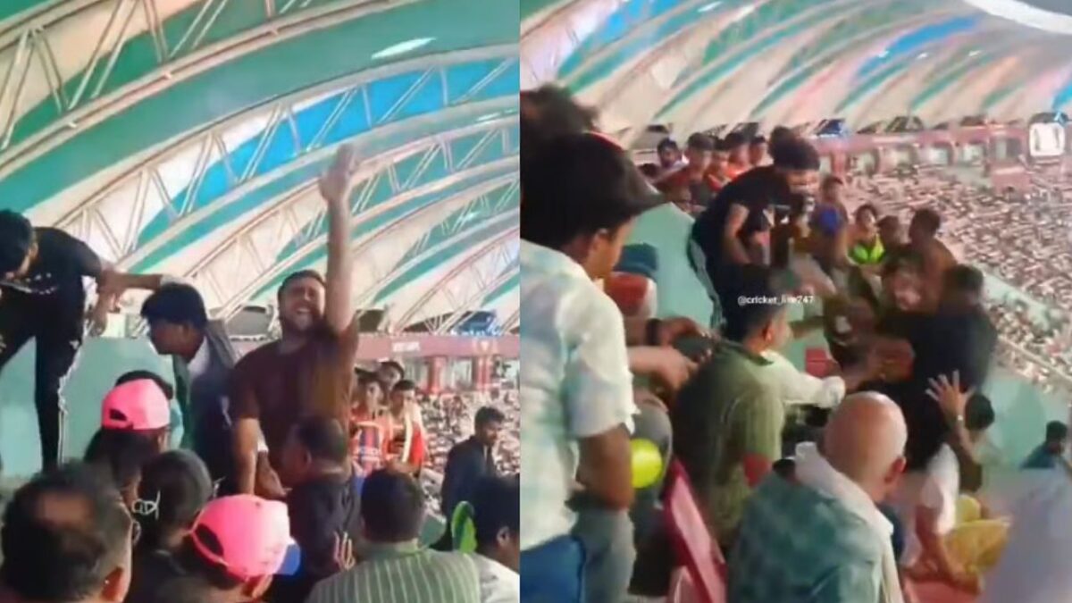 स्टेडियम में हो गई भयंकर लड़ाई, IPL 2026 में लाइव मैच के दौरान चले लात और घूंसे