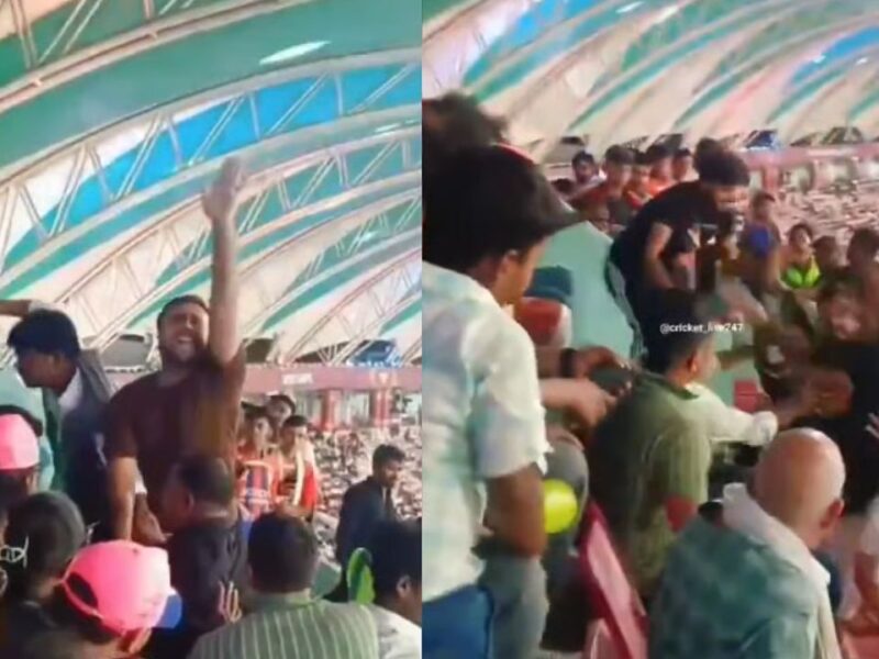 स्टेडियम में हो गई भयंकर लड़ाई, IPL 2026 में लाइव मैच के दौरान चले लात और घूंसे