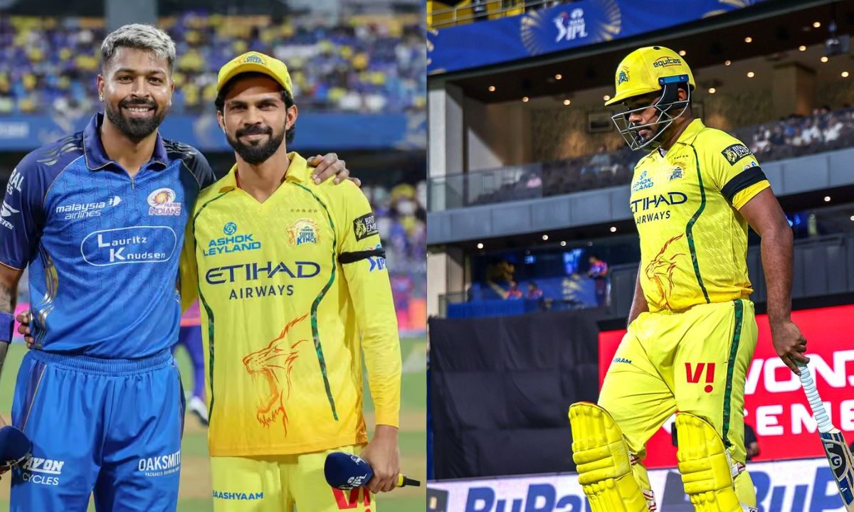MI vs CSK मैच में चेन्नई सुपर किंग्स के खिलाड़ियों ने बांह पर क्यों पहनी है काली पट्टी? जानें बड़ी वजह