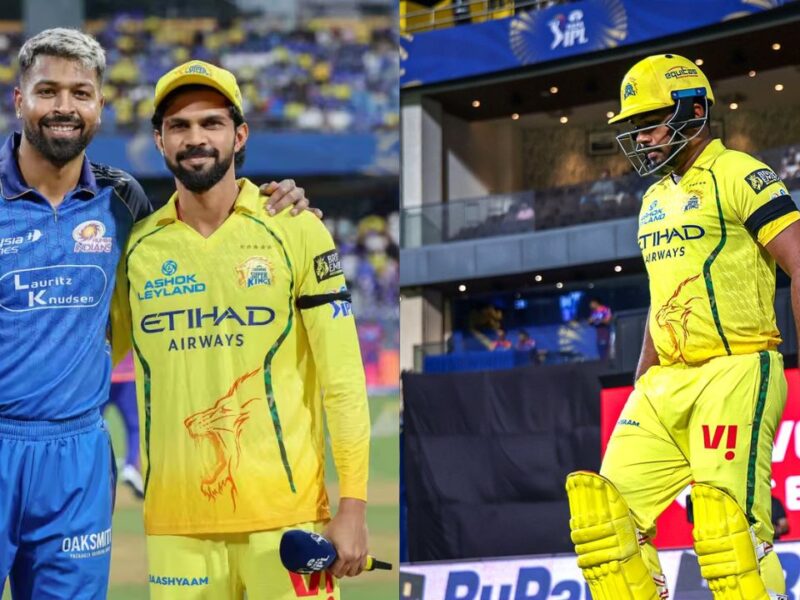 MI vs CSK मैच में चेन्नई सुपर किंग्स के खिलाड़ियों ने बांह पर क्यों पहनी है काली पट्टी? जानें बड़ी वजह