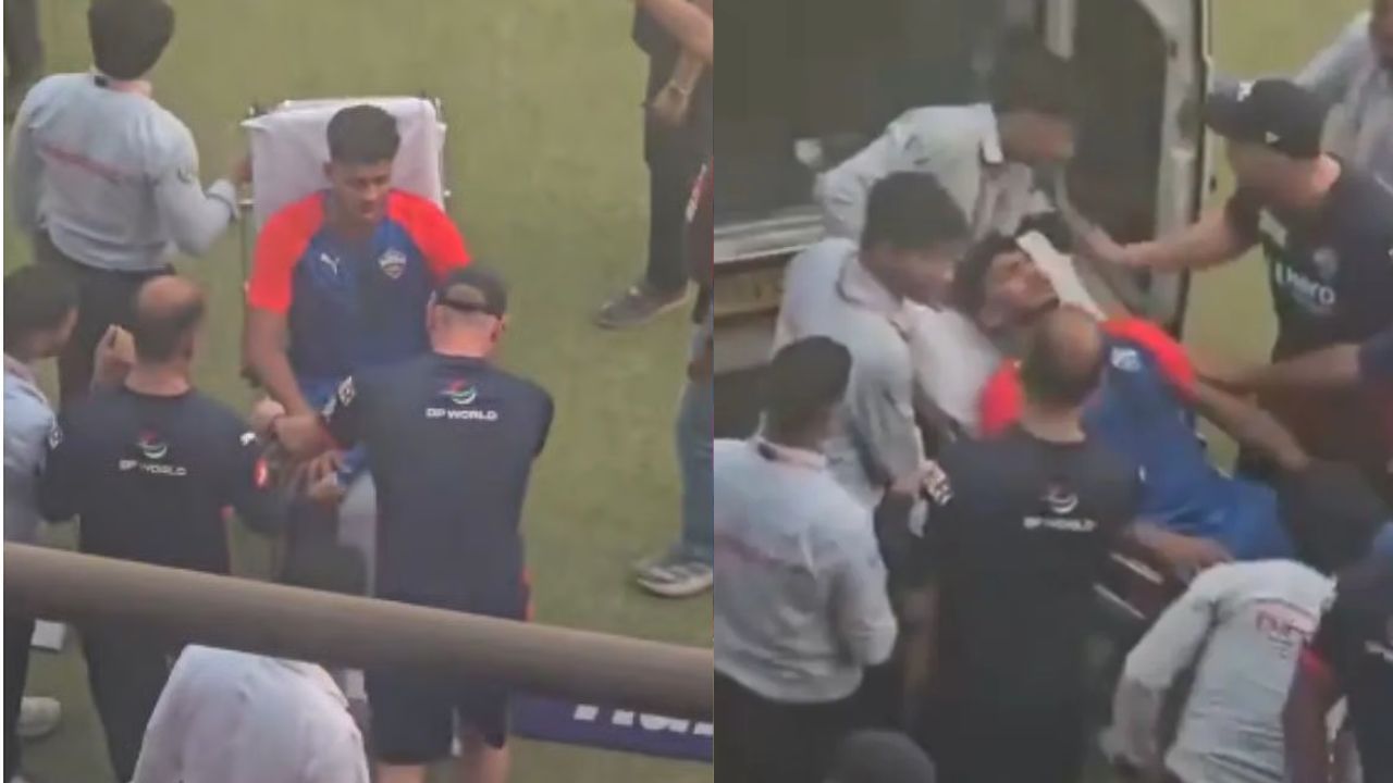 डराने वाला VIDEO वायरल, Delhi Capitals के खिलाड़ी के चेहरें पर लगी गेंद, अस्पताल में भर्ती 