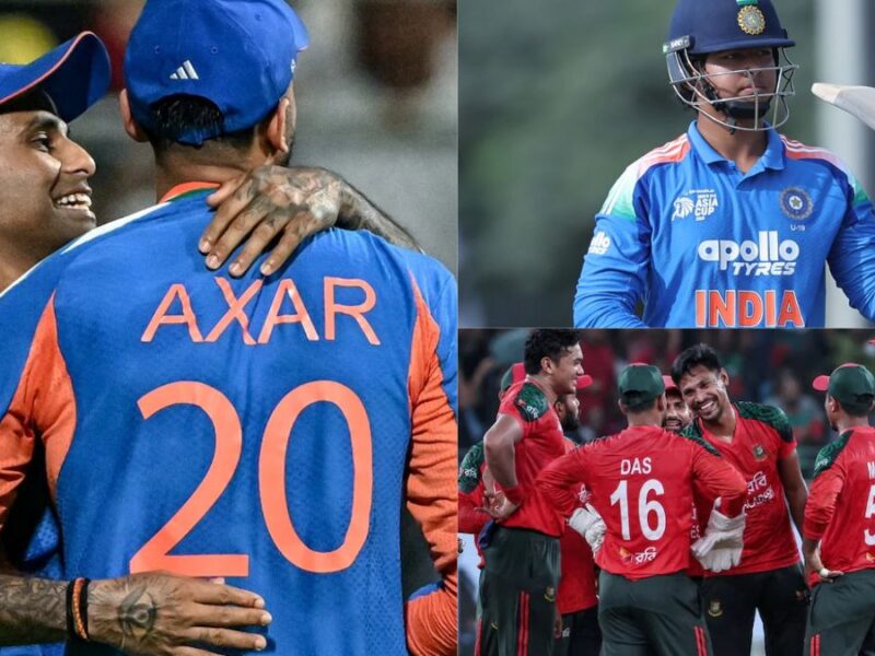 Rinku and Siraj Out, Vaibhav Suryavanshi to Debut! Here is the 15-Member Team India Squad for the T20 Series Against Bangladesh.