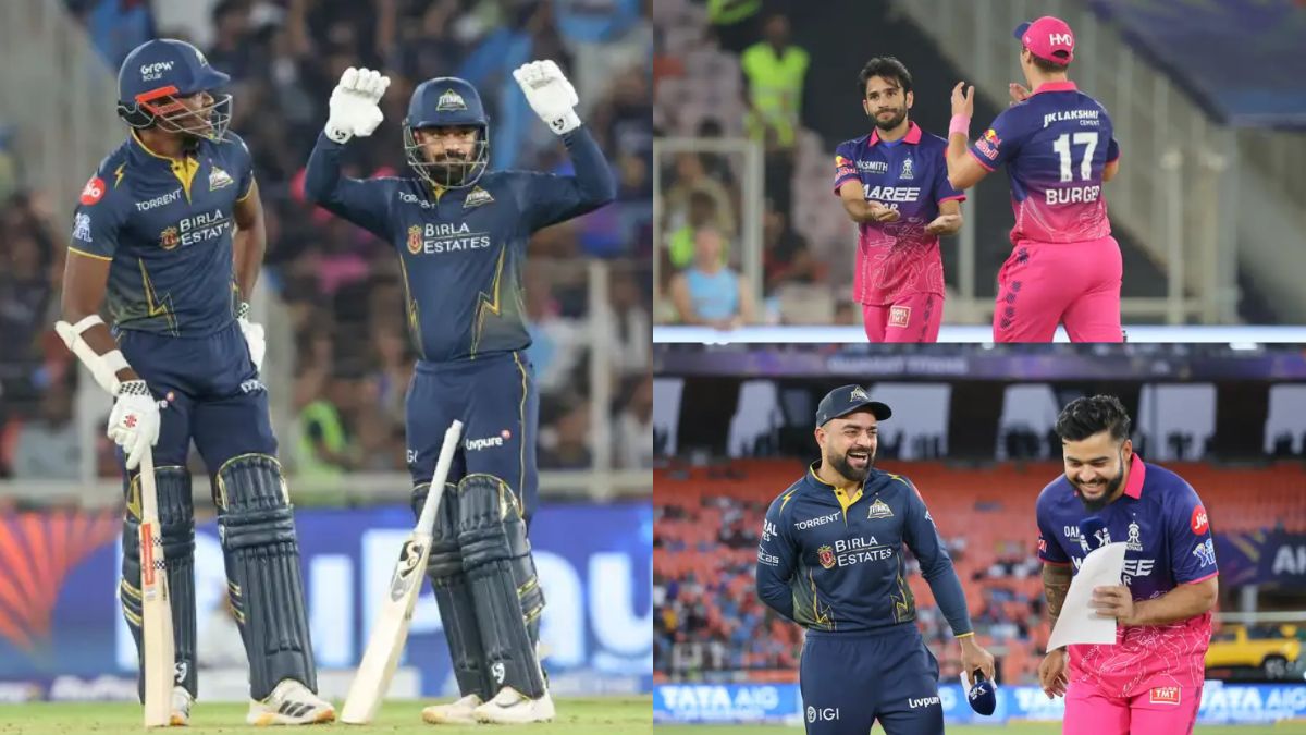 A Last-Over Thriller: The Gujarat Titans vs Rajasthan Royals Match Sets Hearts Racing as GT Gets Trapped in the Web of Tushar, Bishnoi, and Archer.