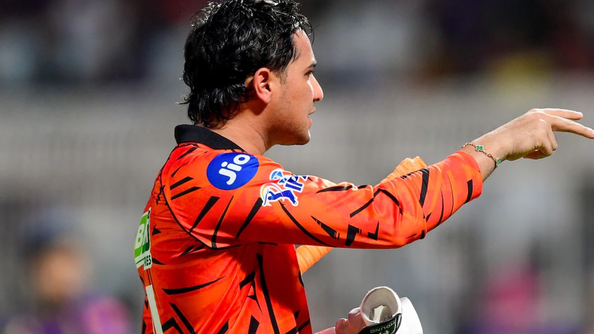 Abhishek Sharma has scored 380 runs in this IPL season.