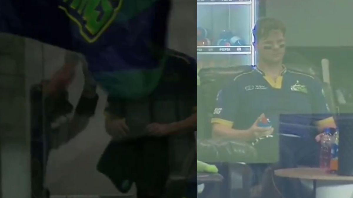 Steve Smith Fumes After Getting Out