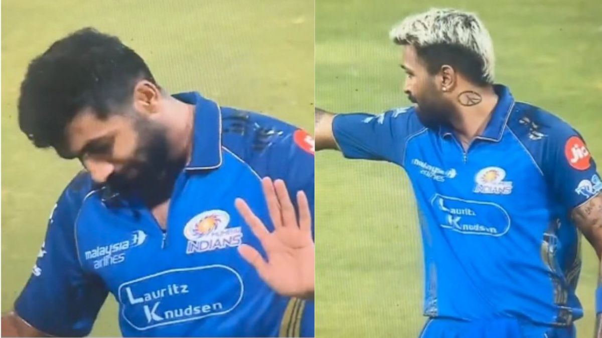 High-Voltage Drama Unfolds During LIVE Match: Hardik Pandya and Jasprit Bumrah Engage in Heated Exchange; VIDEO Goes Viral
