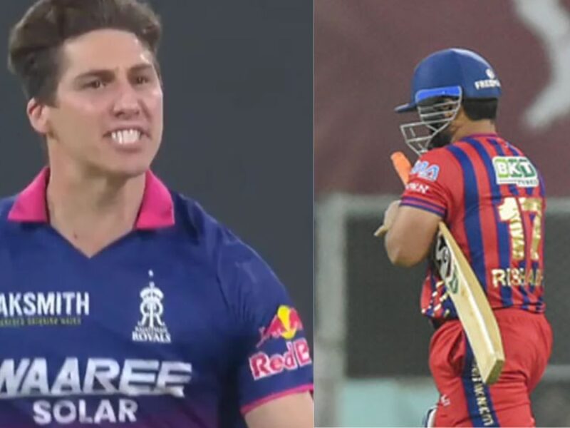 ऋषभ पंत से भिड़ना पड़ा Nandre Burger को भारी, BCCI ने ठोक दिया लम्बा-चौड़ा जुर्माना