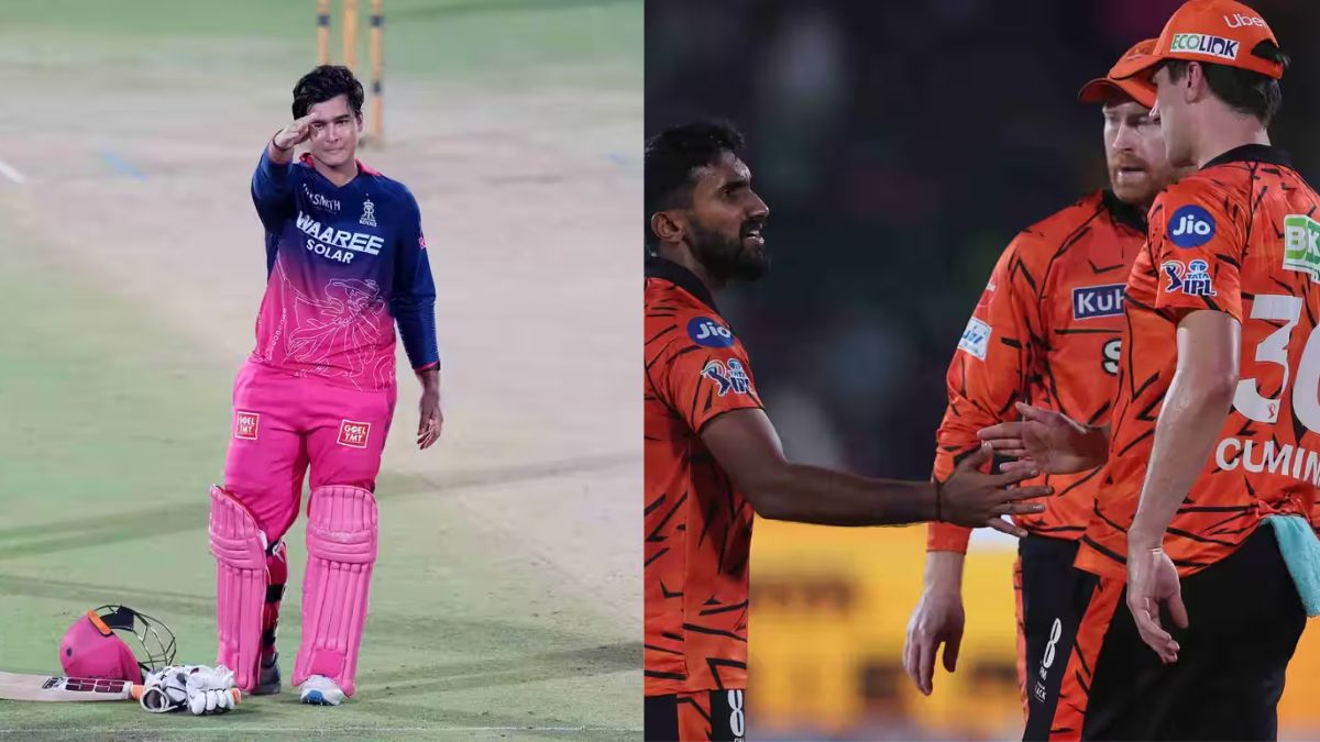 15-Year-Old Vaibhav Sooryavanshi Takes Pat Cummins Down a Peg, Slams a Powerful Century—Here Is How the RR vs SRH Match Unfolded.
