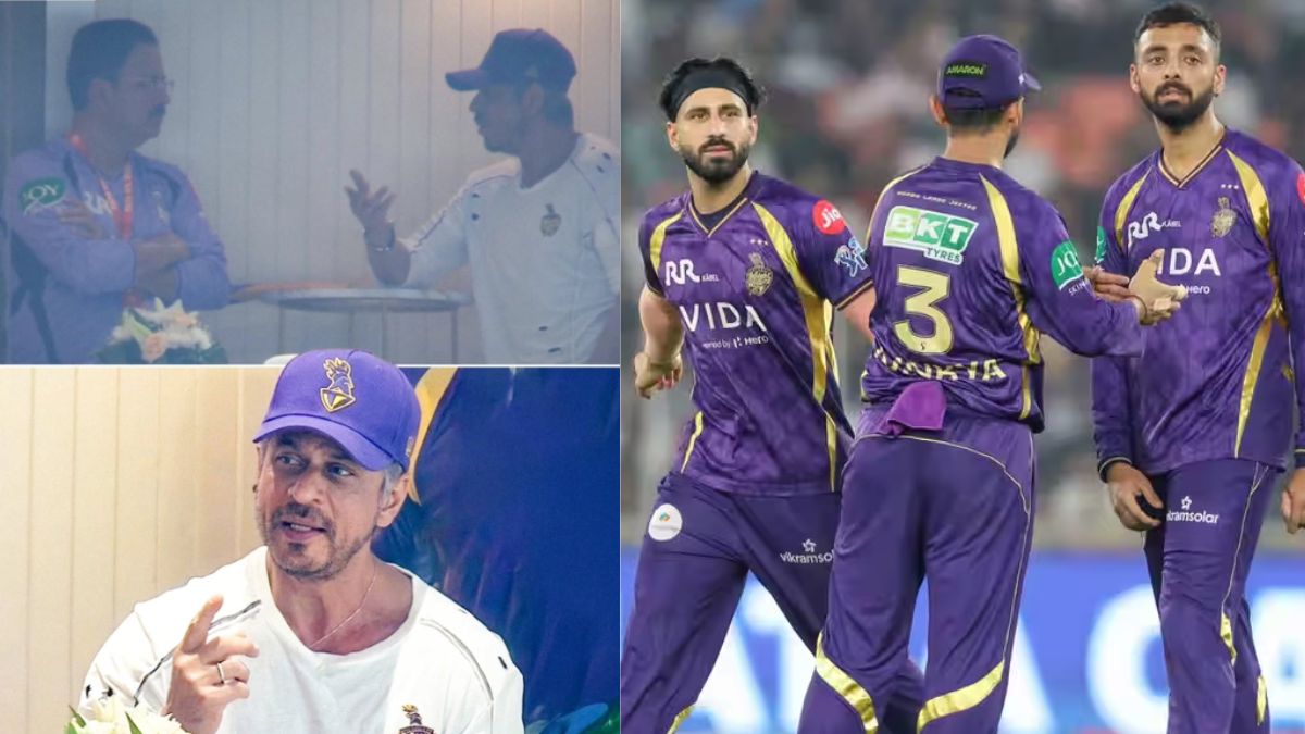IPL 2026: Shah Rukh Khan Upset Over KKR's Defeat; Heated Argument with Team CEO Venky Mysore Caught on Camera