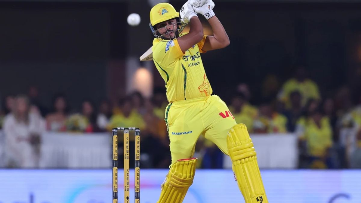 Ayush Mhatre played an innings of 78 runs.