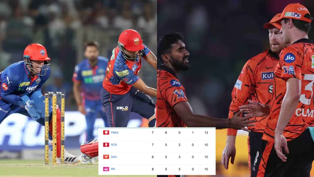 IPL 2026 Points Table: Saturday's Double-Header Was Packed with Thrills; PBKS and SRH Top the Table, While These Teams Slip to the Bottom.