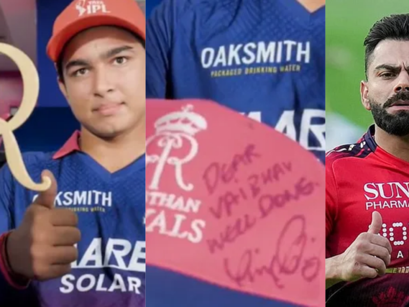 26 गेंदों में 78 रन! Vaibhav Suryavanshi की पारी पर Virat Kohli हुए फिदा, दिया खास गिफ्ट