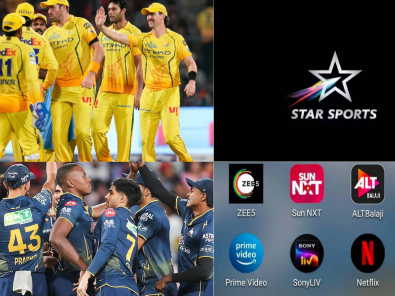GT vs CSK Streaming Guide: गुजरात और चेन्नई की भिड़ंत कहां देखें LIVE? जानें स्ट्रीमिंग की पूरी जानकारी