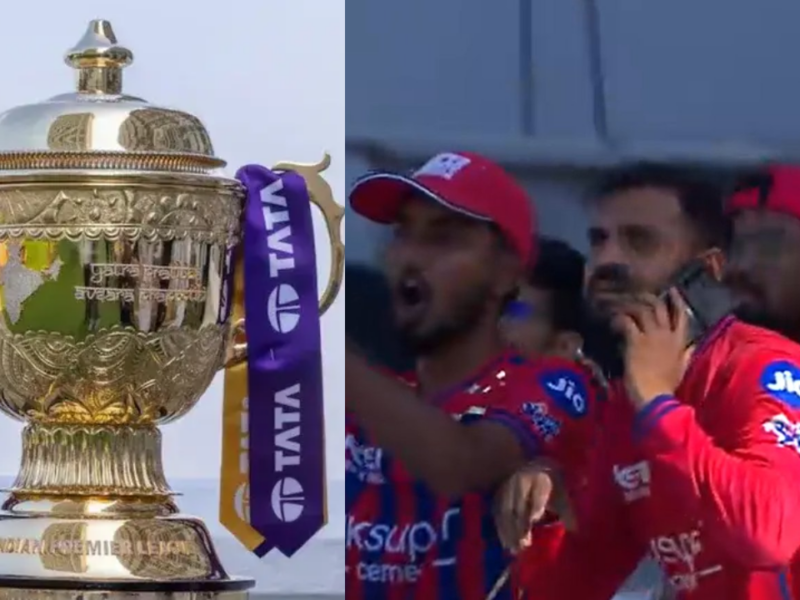 IPL 2026: BCCI के सख्त नियमों के बीच LSG डगआउट में दिखा मोबाइल फोन, मचा बवाल