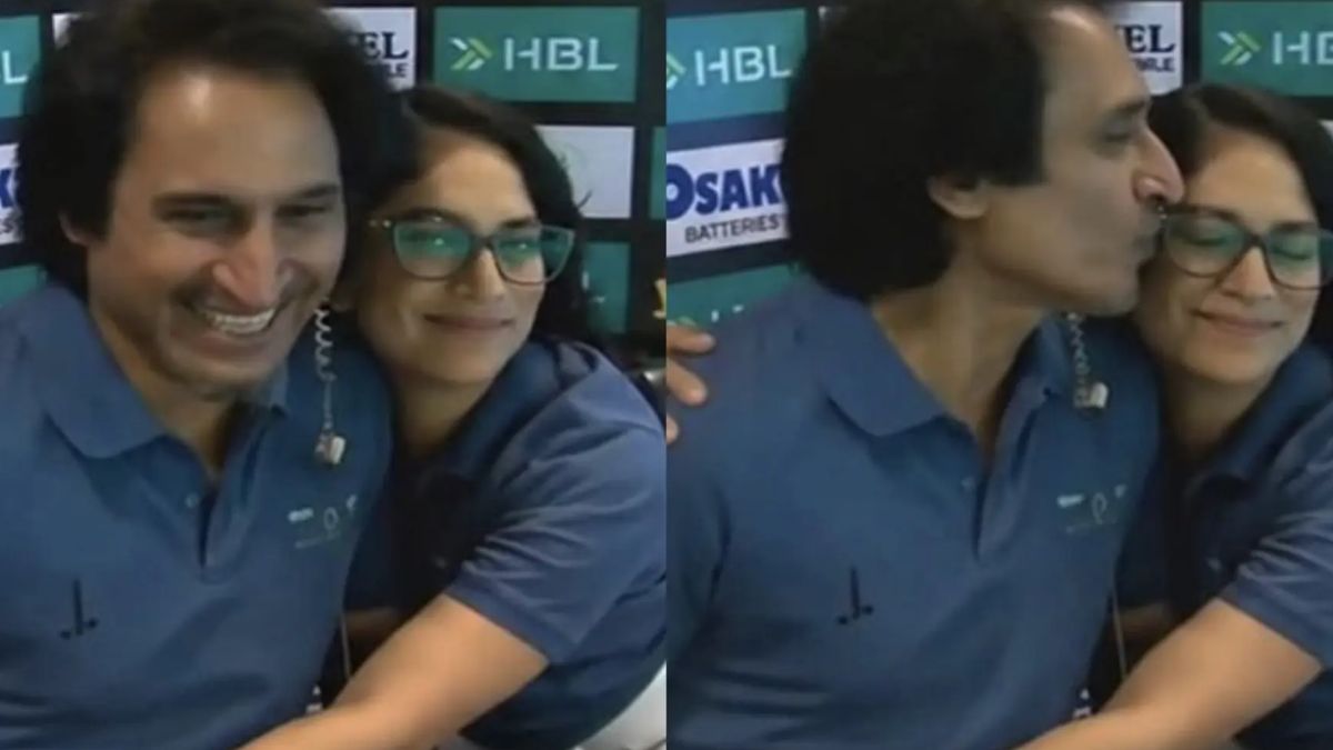Ramiz Raja and Lisa Sthalekar's video goes viral.